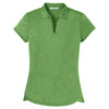 Port Authority Women's Vine Green Heather Trace Heather Polo