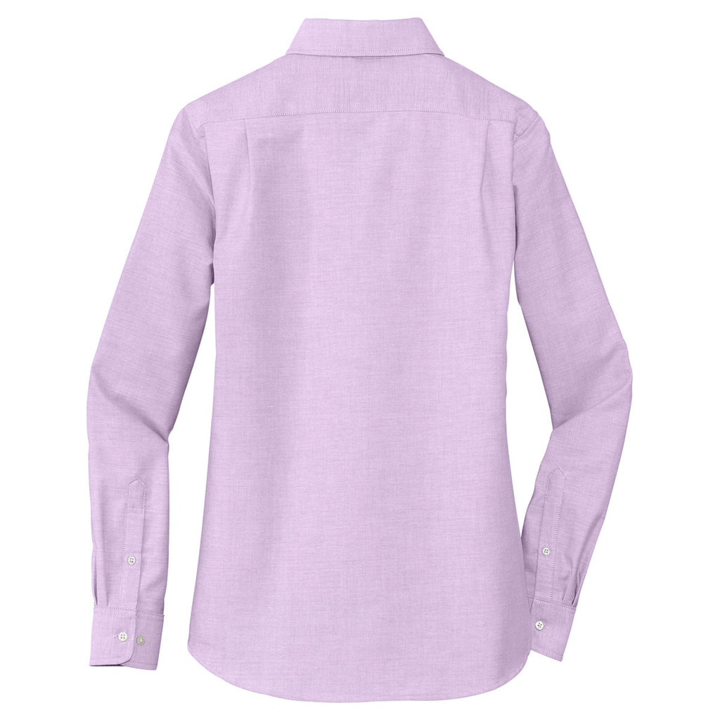 Port Authority Women's Soft Purple SuperPro Oxford Shirt