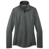 Port Authority Women's Graphite Smooth Fleece 1/4-Zip