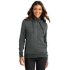 Port Authority Women's Graphite Smooth Fleece Hooded Jacket