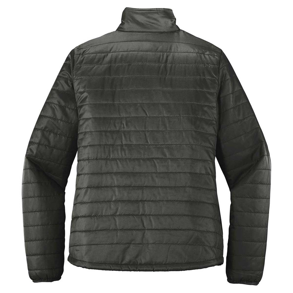 Port Authority Women's Sterling Grey/ Graphite Packable Puffy Jacket