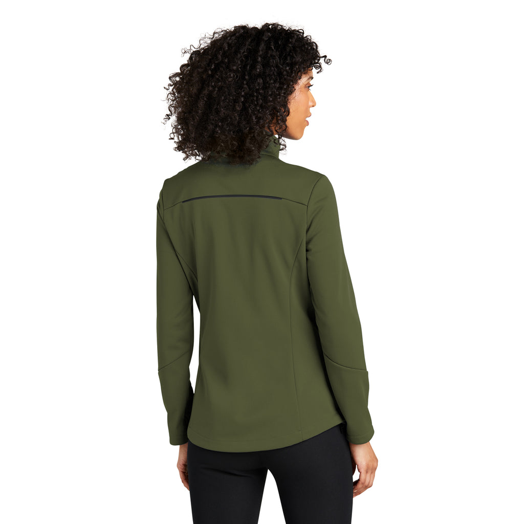 Port Authority Women's Olive Green Collective Tech Soft Shell Jacket