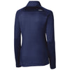 Cutter & Buck Women's Navy Jackson Half Zip Overknit