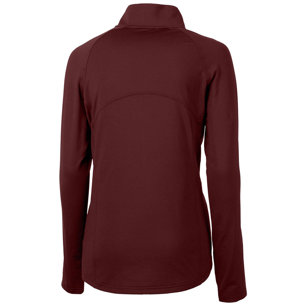 Cutter & Buck Women's Bordeaux Adapt Eco Knit Recycled Half Zip Pullover