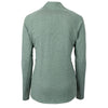 Cutter & Buck Women's Hunter Heather Adapt Eco Knit Heather Recycled Full Zip