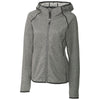 Cutter & Buck Women's Polished Heather Mainsail Hooded Jacket