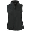 Cutter & Buck Women's Black Charter Eco Recycled Full Zip Vest