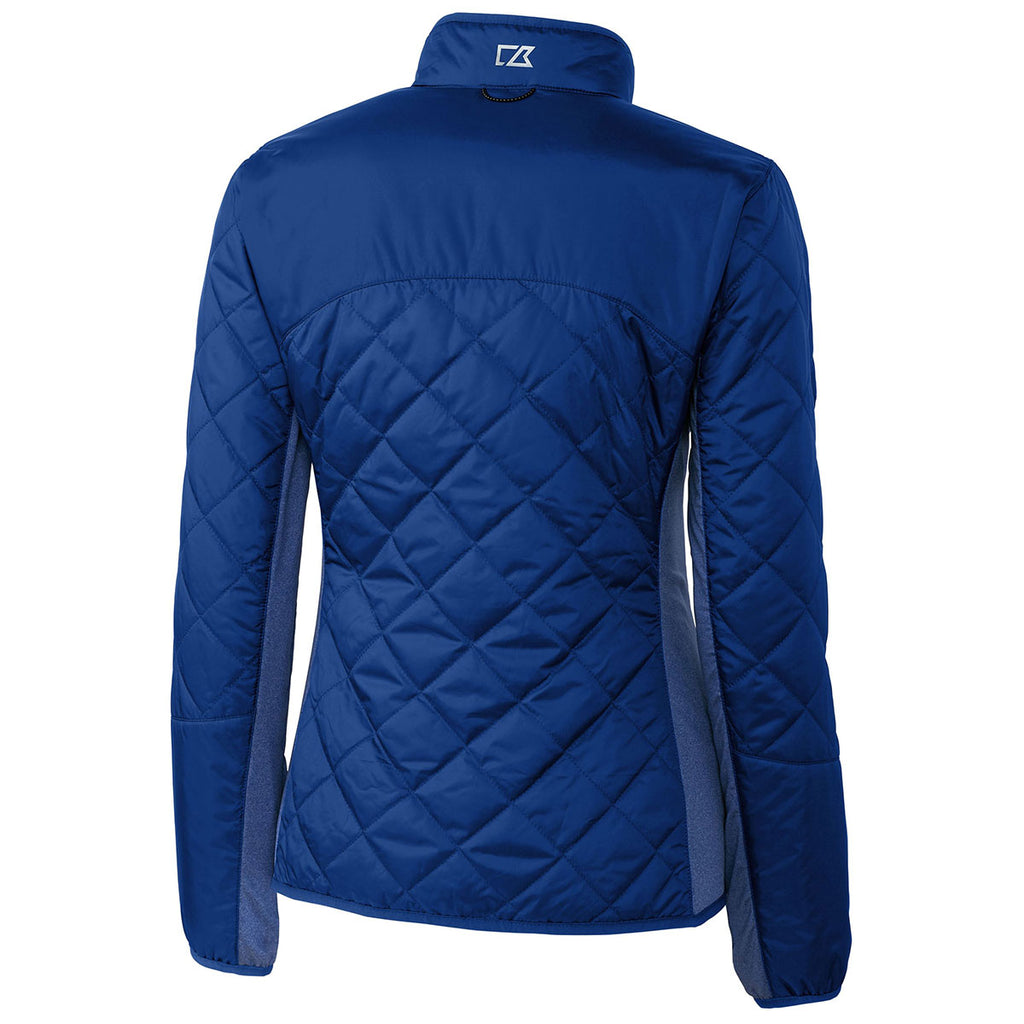 Cutter & Buck Women's Tour Blue WeatherTec Sandpoint Quilted Jacket