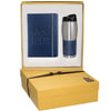 Leeman Navy Blue Tuscany Journal and Tumbler Gift Set