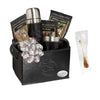 Leeman Black Empire Thermos, Cups and Coffee Set