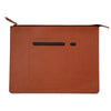 Leeman Tan Tuscany Zip File Folder