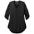 Port Authority Women's Black City Stretch 3/4-Sleeve Tunic