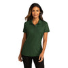 Port Authority Women's Dark Green SuperPro React Polo