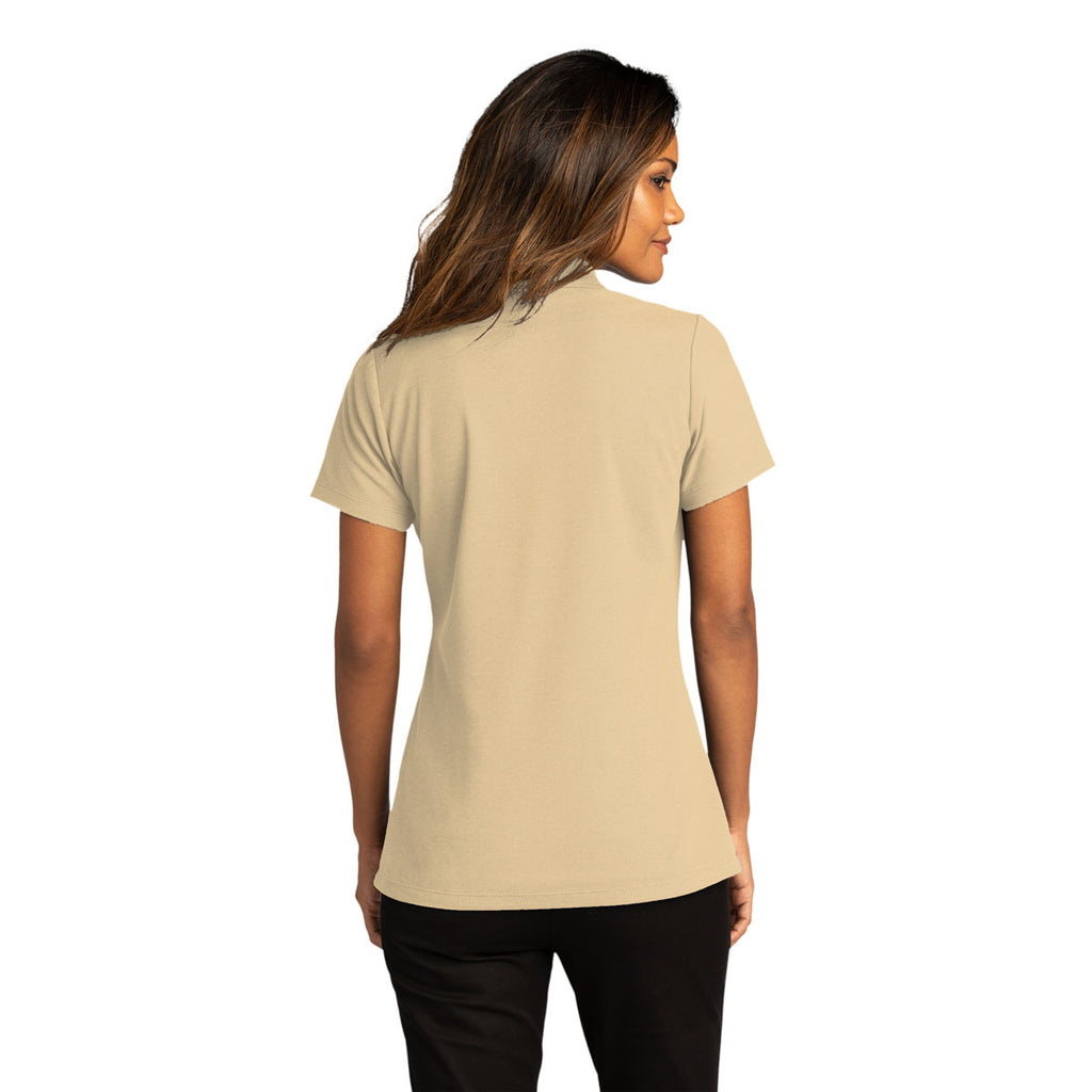 Port Authority Women's Wheat SuperPro React Polo