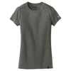 New Era Women's Black Twist Heritage Blend Crew Tee