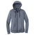 New Era Women's True Navy Twist French Terry Full-Zip Hoodie