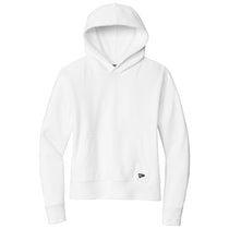 New Era Women's White Comback Fleece Pullover Hoodie
