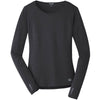 OGIO Endurance Women's Blacktop Long Sleeve Pulse Crew