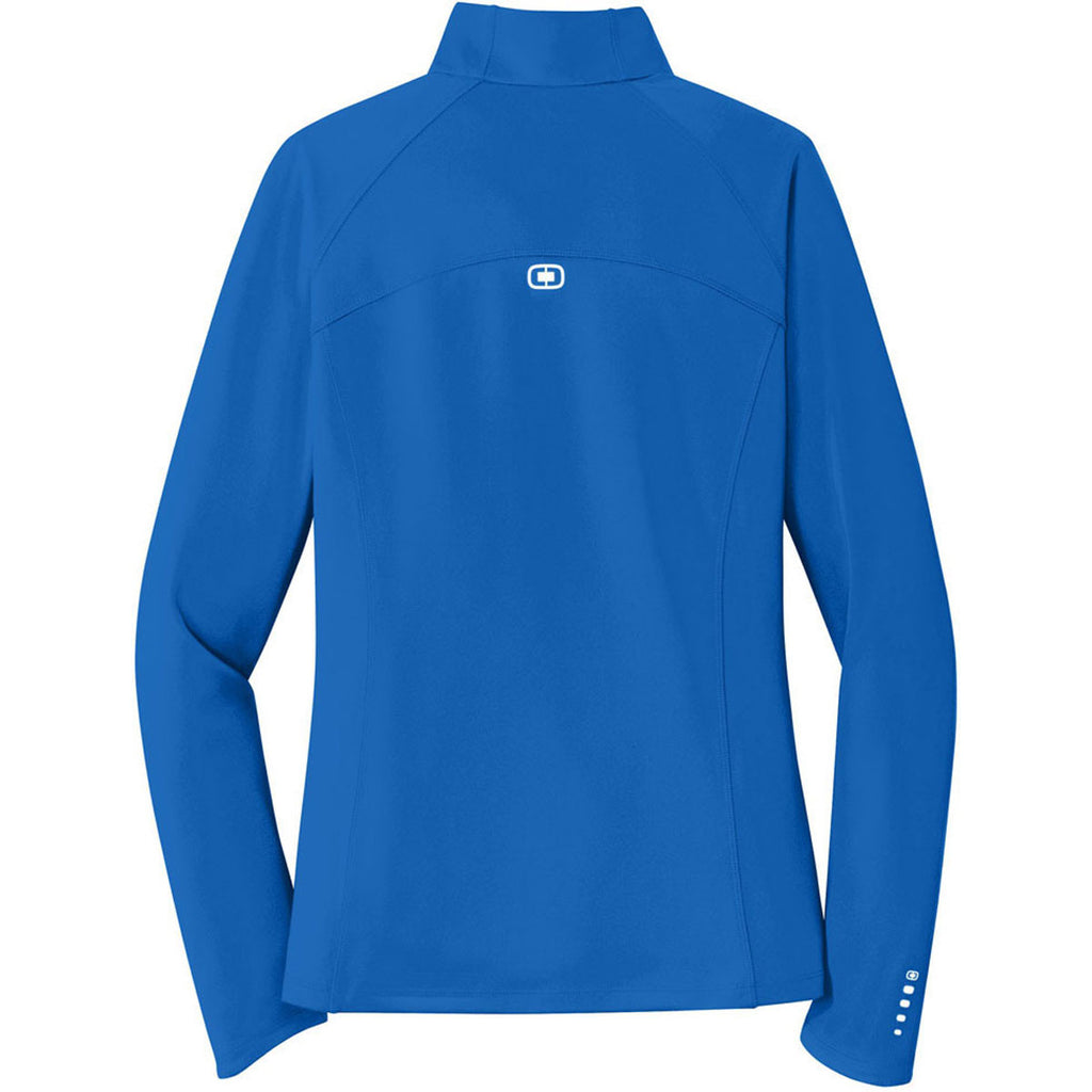 OGIO Endurance Women's Electric Blue Radius Full-Zip