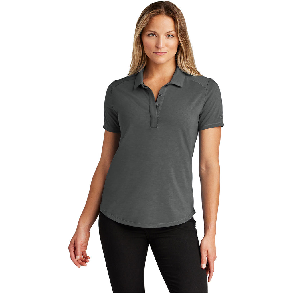 OGIO Women's Tarmac Grey Motion Polo