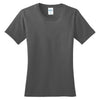 Port & Company Women's Charcoal Ring Spun Cotton Tee