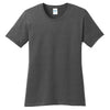 Port & Company Women's Charcoal Core Cotton Tee