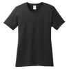 Port & Company Women's Jet Black Core Cotton Tee