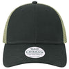 Legacy Black/Light Olive Lo-Pro Snapback Trucker Cap