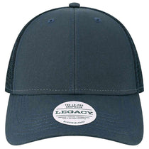 Legacy Navy/Navy Lo-Pro Snapback Trucker Cap