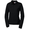 Clique Women's Black Long Sleeve Elmira Polo