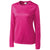 Clique Women's Ribbon Pink Long Sleeve Ice Tee