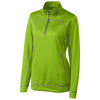 Clique Women's Light Green Helsa Half Zip