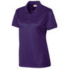 Clique Women's College Purple Malmo Snag Proof Polo