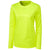 Clique Women's Hi-Vis Yellow Long Sleeve Spin Jersey Tee