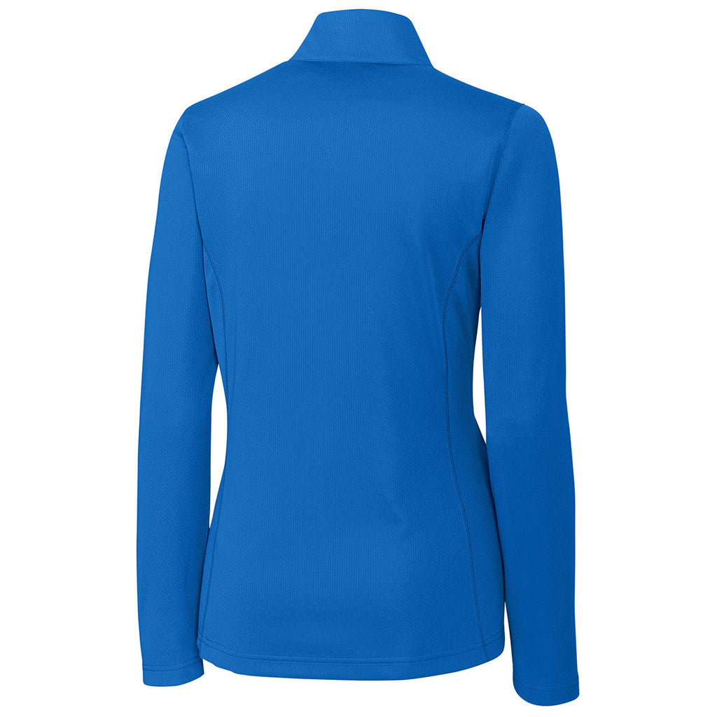 Clique Women's Royal Blue Ice Half Zip