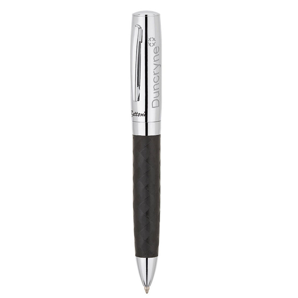 Bettoni Black Portici Ballpoint Pen