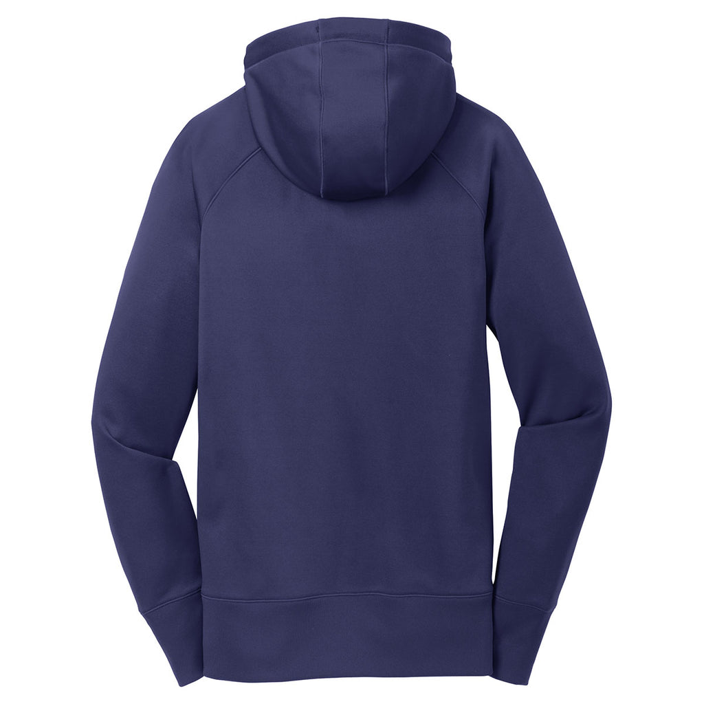 Sport-Tek Women's True Navy Tech Fleece Hooded Sweatshirt