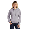 Sport-Tek Women's Heather Grey Lightweight French Terry Pullover Hoodie