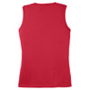 Sport-Tek Women's True Red Sleeveless PosiCharge Competitor V-Neck Tee