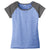 Sport-Tek Women's True Royal Heather-On-Heather Contender Scoop Neck Tee