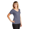 Sport-Tek Women's True Navy Heather PosiCharge Tri-Blend Wicking Dolman Tee