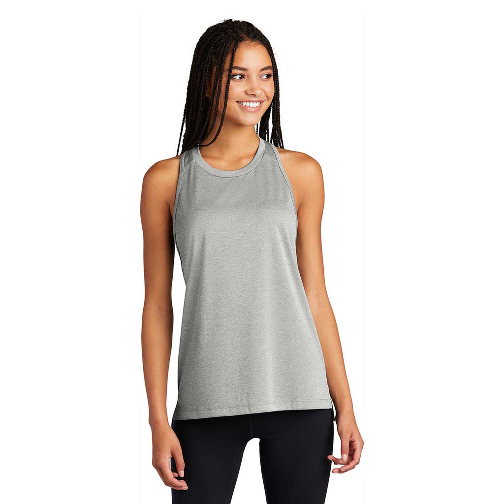 Sport-Tek Women's Light Grey Heather/Light Grey Endeavor Tank