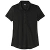 Sport-Tek Women's Black PosiCharge Strive Polo