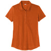 Sport-Tek Women's Texas Orange PosiCharge Strive Polo