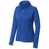 Sport-Tek Women's True Royal Sport-Wick Flex Fleece 1/4-Zip