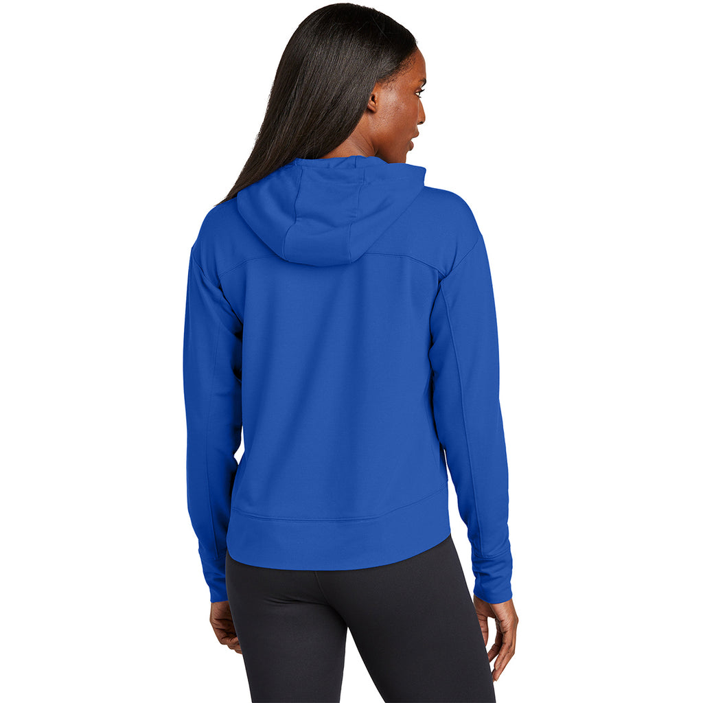 Sport-Tek Women's True Royal Sport-Wick Flex Fleece Pullover Hoodie