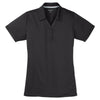 Sport-Tek Women's Black PosiCharge Micro-Mesh Polo