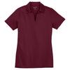 Sport-Tek Women's Maroon PosiCharge Active Textured Polo