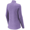 Sport-Tek Women's Hyacinth Heather Exchange 1.5 Long Sleeve Half Zip