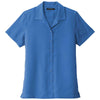 Port Authority Women's True Blue Short Sleeve Performance Staff Shirt